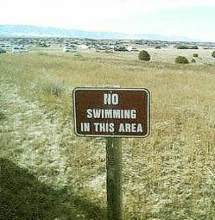 No Swimming