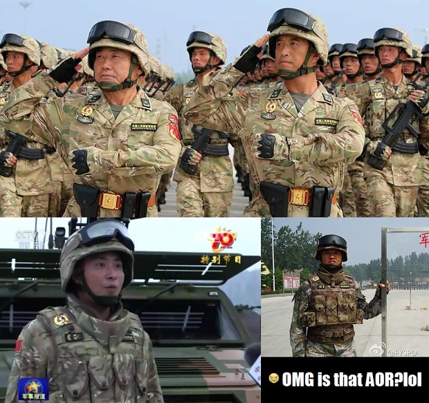 Anti Fascism military parade of China
