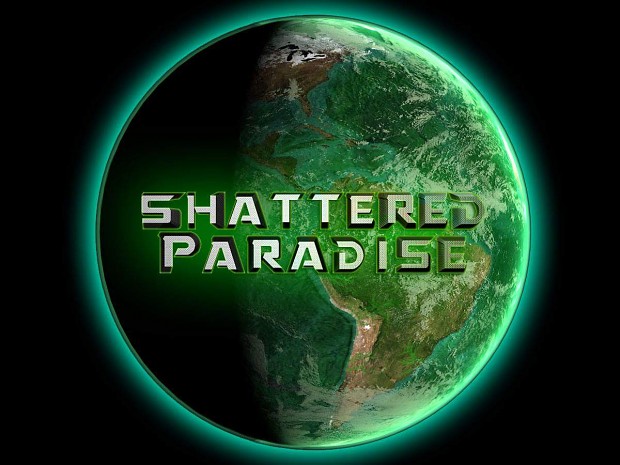 Shattered Paradise logo