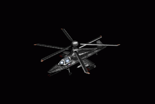 Ka-58 Black Ghost (animated)