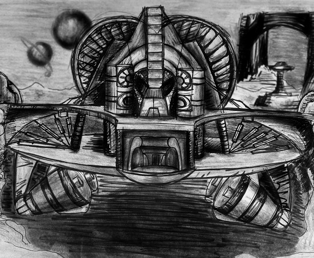 Alien Ship Platform
