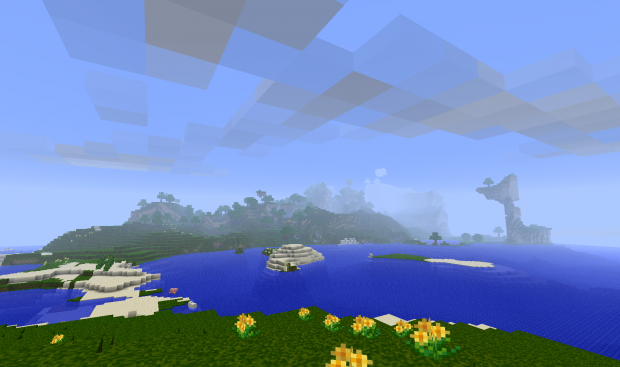 My screenshots from my new Minecraft world
