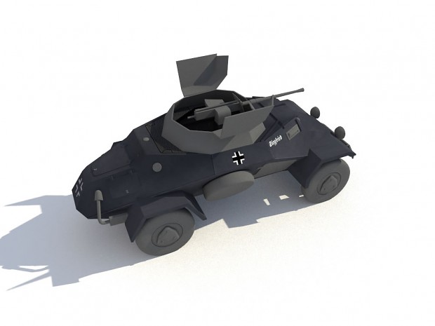 SdKfz222 WIP