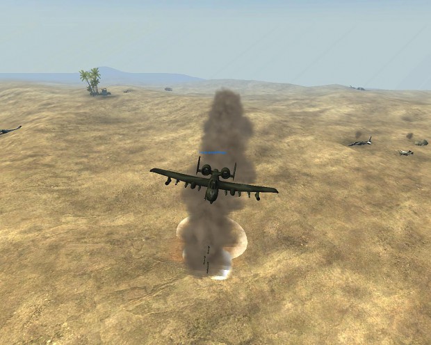 A10 Bomber on El Alamein.