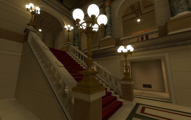 Casino Lights and Stairs