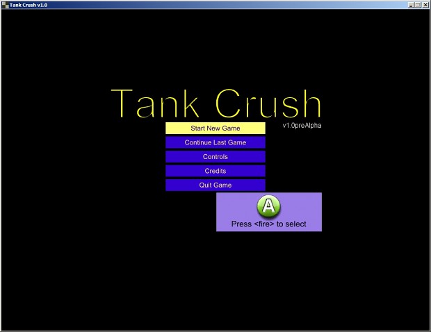 Tank Crush - Updated User Interface