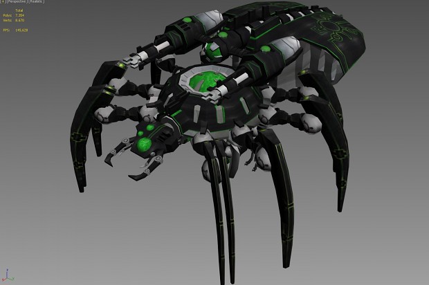 Necron Canoptek Spyder