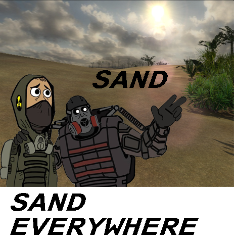 SAND, SAND EVERYWHERE