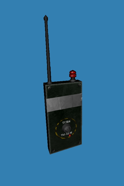 Radio Detonator (Modelled From Scratch)