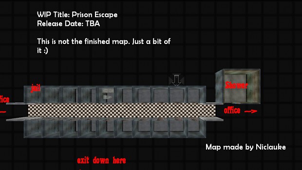 Map for Prison Escape