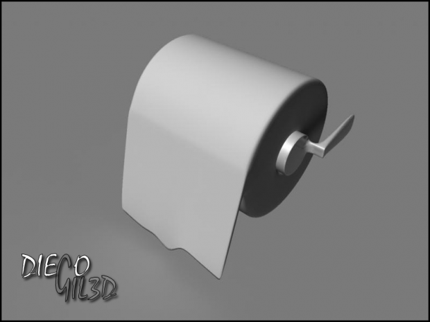 Toilet paper on Roll