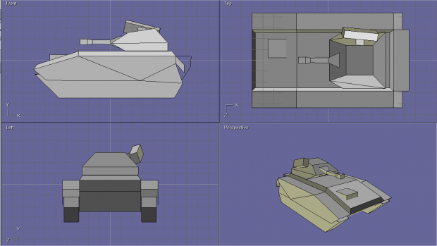 GLA Scorpion tank redesign concept