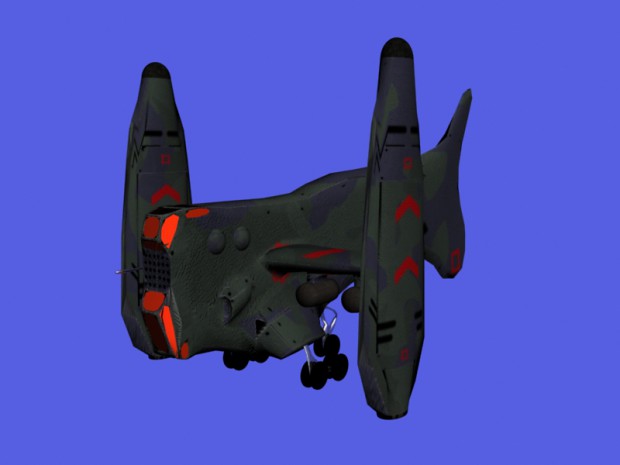 VTOL Heavy Fighter Jet