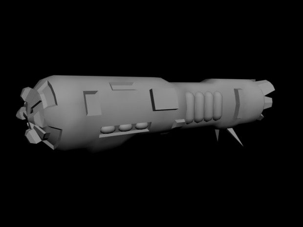 Zentradi Ship models created in 3D Studio Max