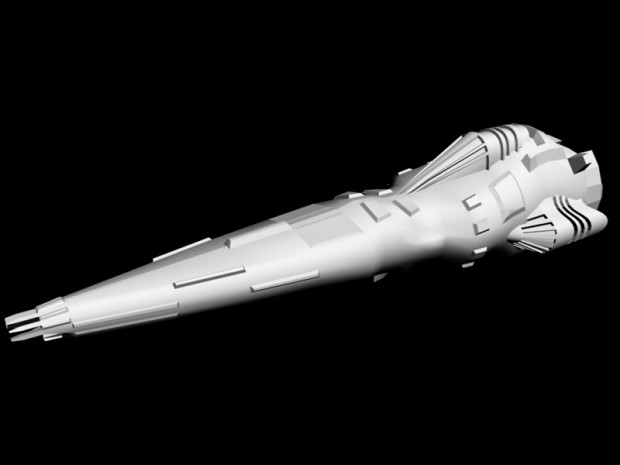 Zentradi Scout Ship models made in 3D Studio Max