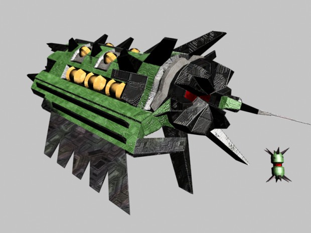 Zentradi Mine Drop ship