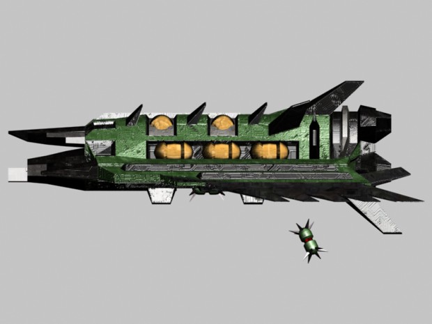 Zentradi Mine Drop ship