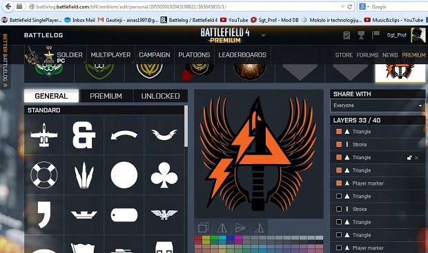 new BF4 emblem