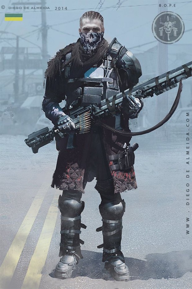 favourite dystopian rebel soldier concept