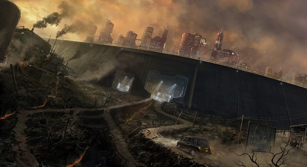 Dystopian city surrounded by walls image - illicitSoul(sgtProf) - Indie DB