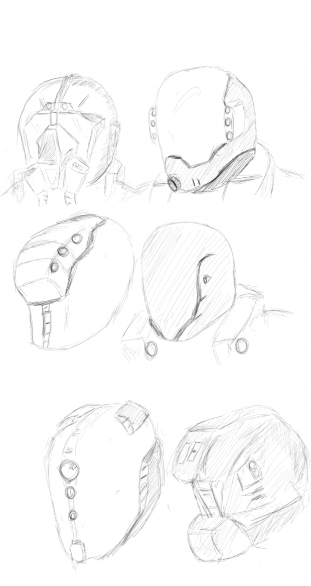 helmet sketch