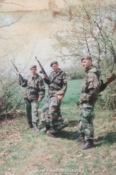 63rd Parachute Battalion on Kosovo 1999