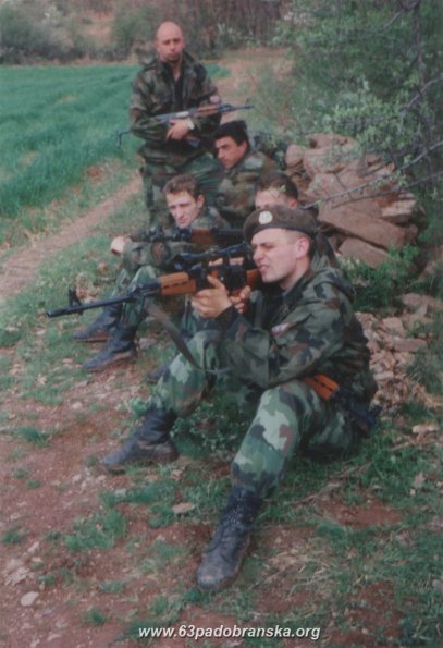 63rd Parachute Battalion on Kosovo 1999
