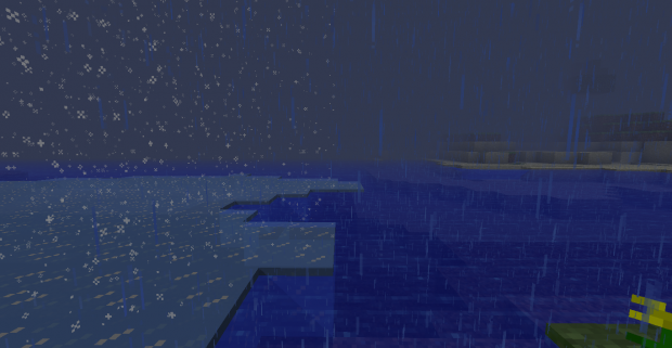 Rain and Snow in Minecraft!