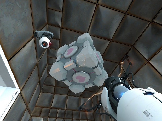 "me and my companion cube forever!"