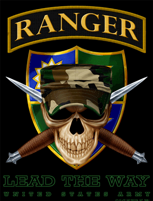 Army Ranger Skull