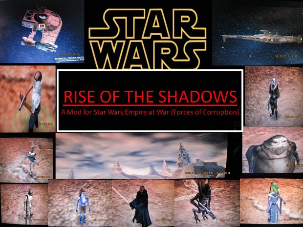 Mod title cover "Star Wars: Rise of the Shadows"