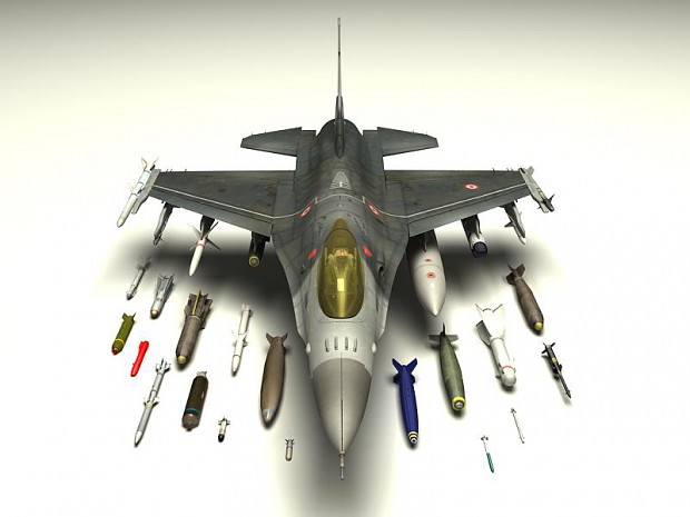 F-16C Full Ammos