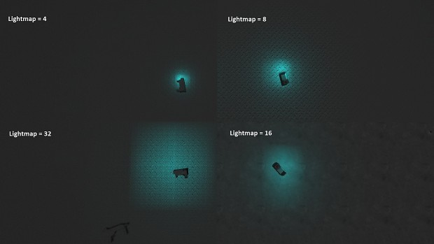 Lightmap scale / dynamic lighting correlation