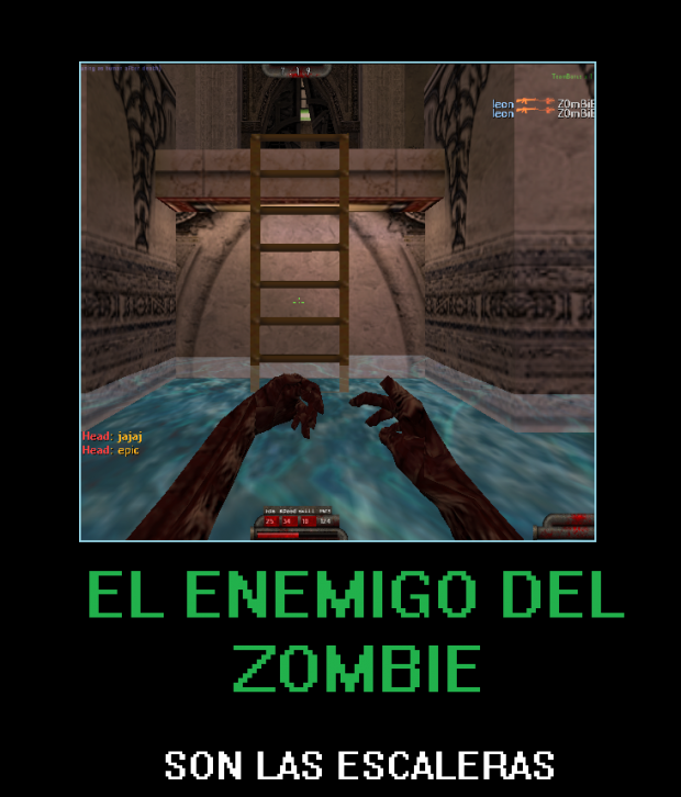 El enemigo mortal de un zombie