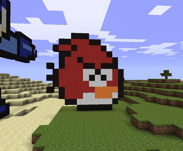 Angry Bird Minecraft