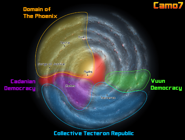 Phoenix at War Galactic Map