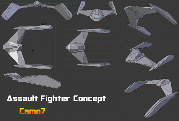 Phoenix style Fighter Craft 01