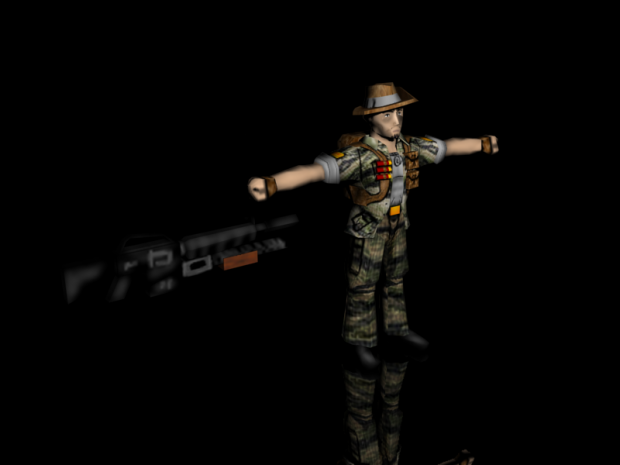 ARVN Jungle Ranger T-Pose