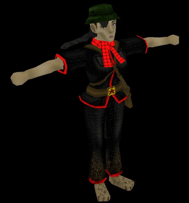 Vietcong Guerrilla T-Pose