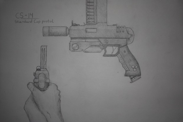 cs-14 standard cop pistol