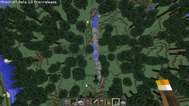 Forest and Ravines Minecraft