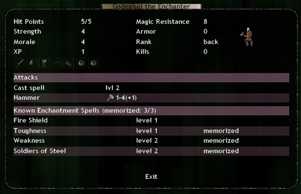 Necromancer GUI for Conquest of Elysium 3