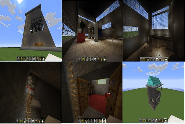 My building/Hotel in Minecraft