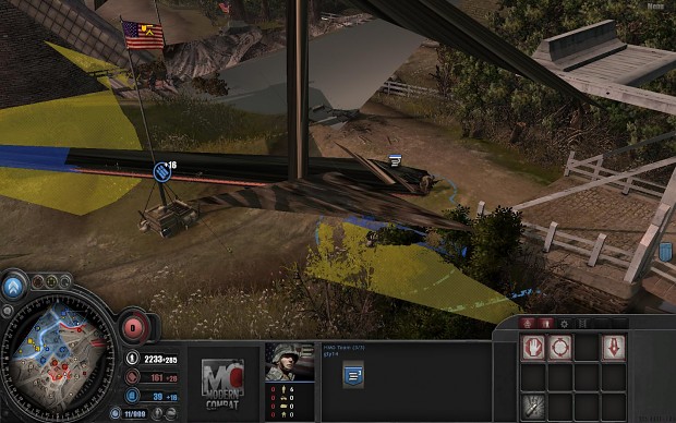 Meesed up texures on COH modern combat