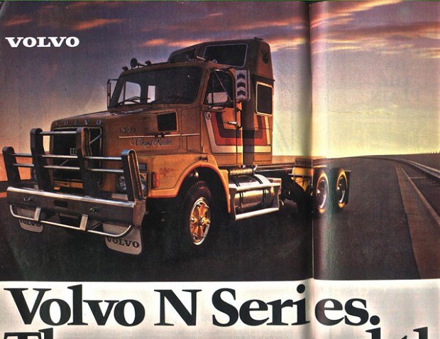 Volvo N1023 real truck
