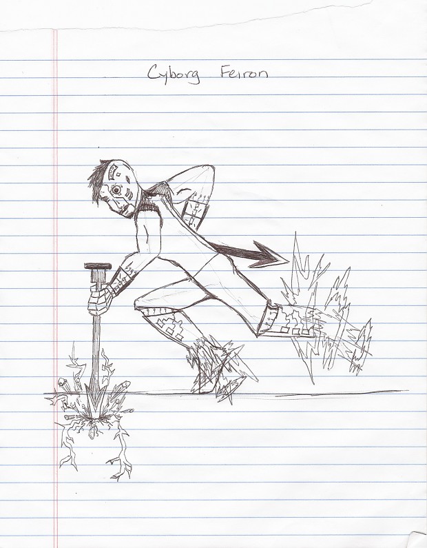 Skin Concept for Feiron -  Cyborg Feiron