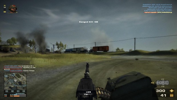 Battlefield::p4f  ranged kill!
