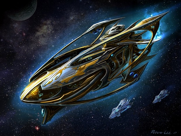 StarCraft 2 Protoss Carrier