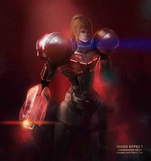 Samus shepard with N7