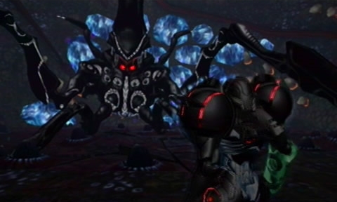 metroid prime boss fight